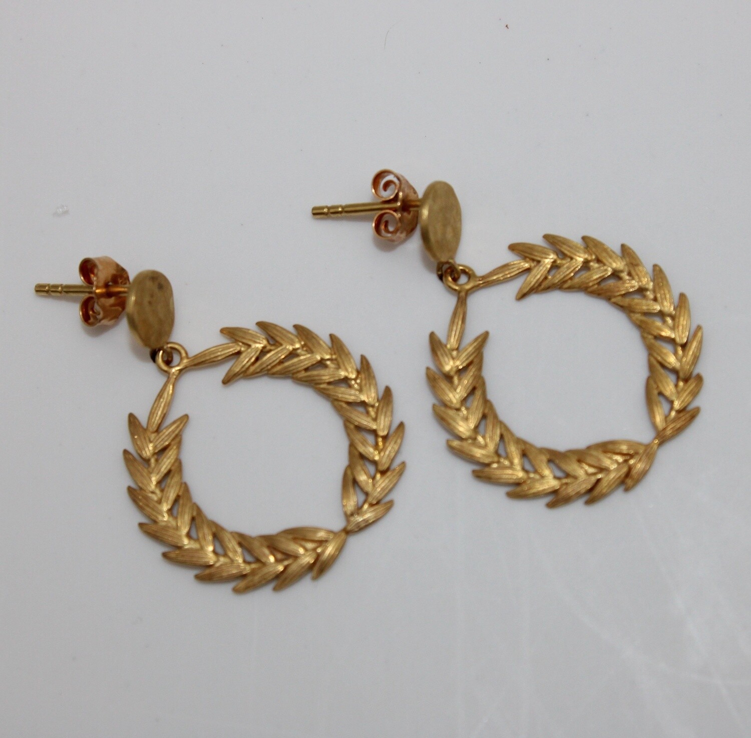 Boucles d'oreilles plaqué or