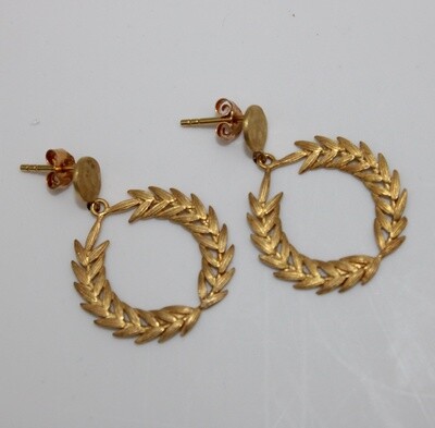 Boucles d'oreilles plaqué or