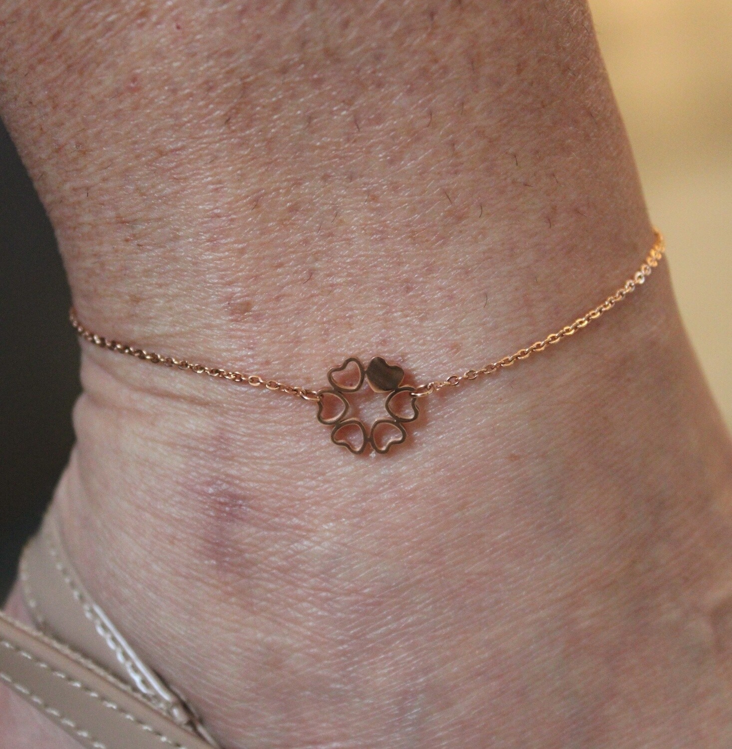 Bracelet de cheville acier
