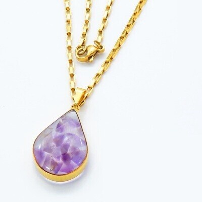 Collier Pierre naturelle