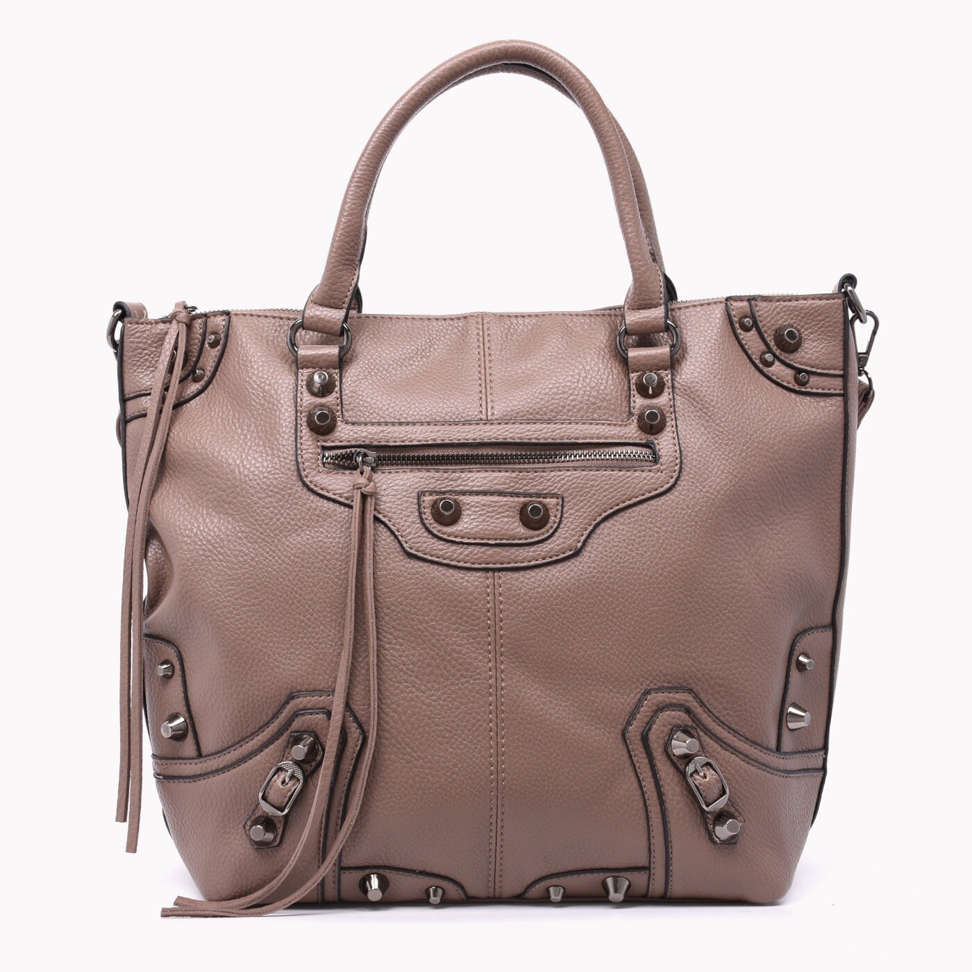 Sac à main-, Couleur: Beige