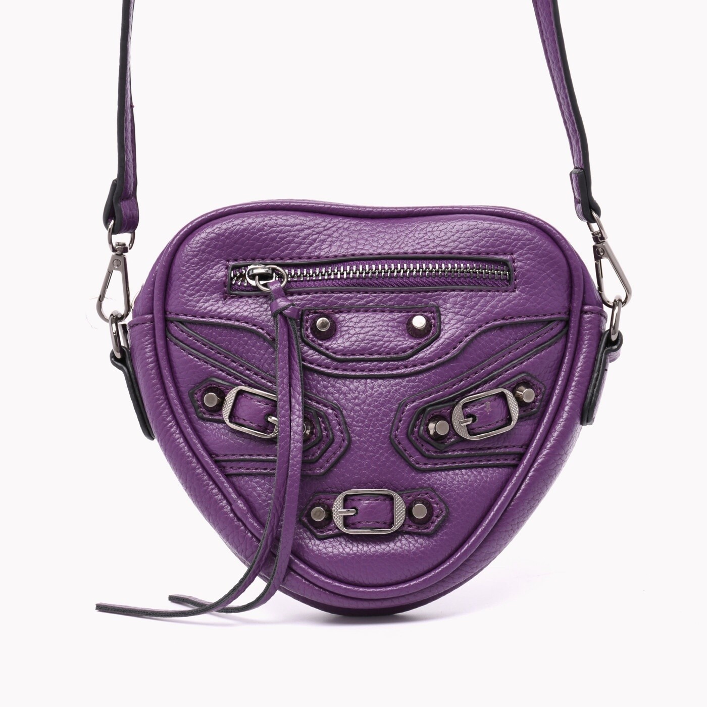 Sac bandoulière.., Couleur: Mauve