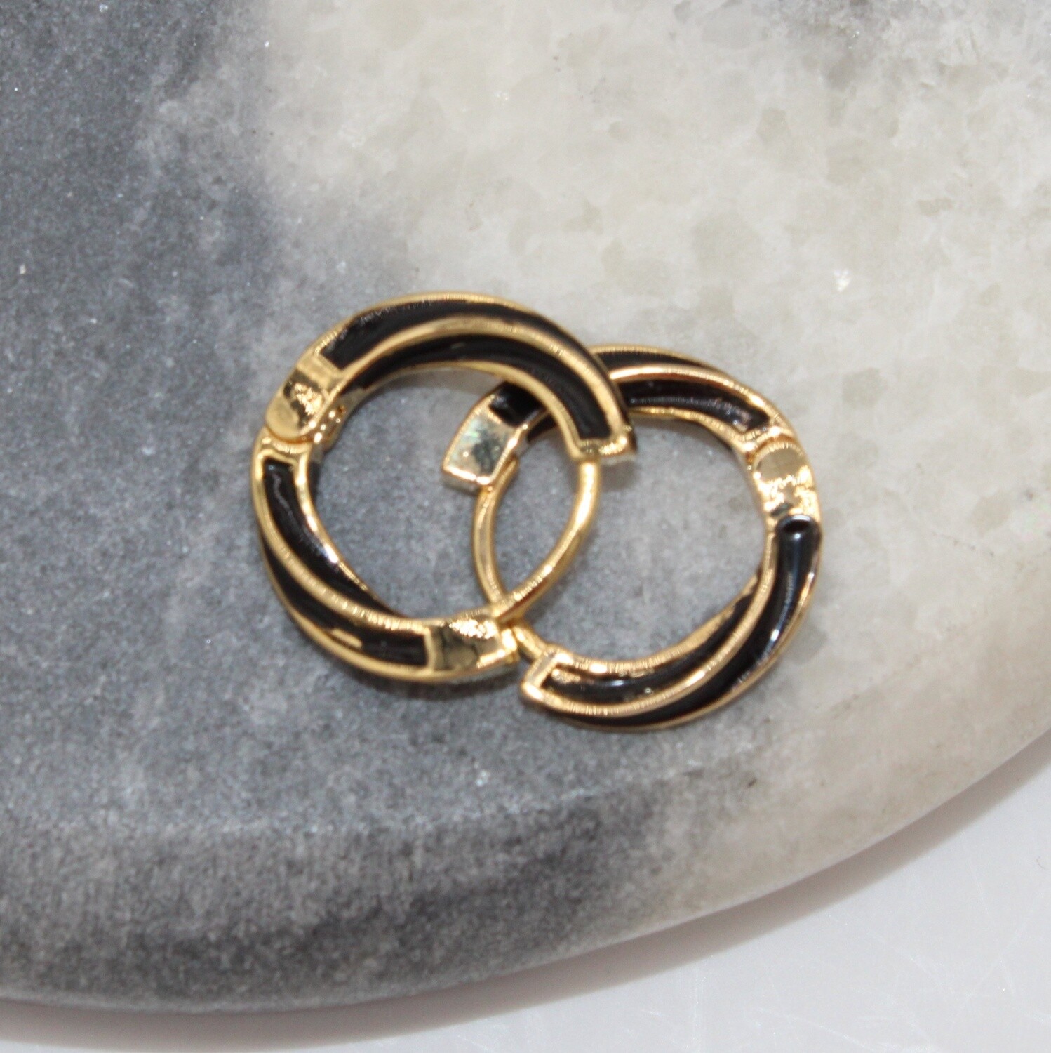 Boucles d'oreilles en plaqué or~