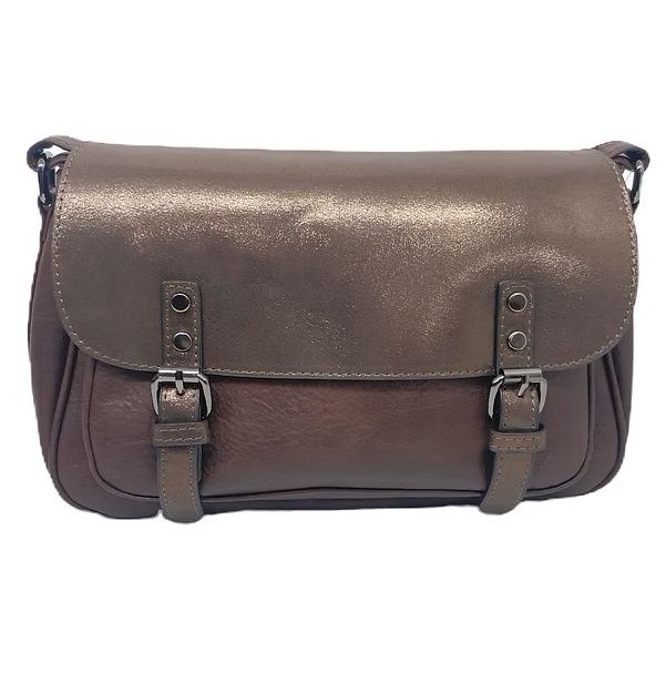Sac bandoulière bronze (maxi format)