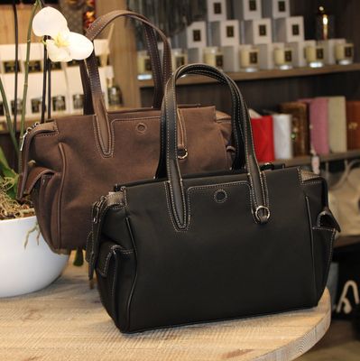 sac à main polochon noir