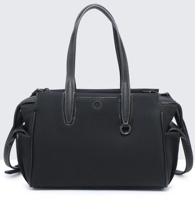 sac à main polochon noir