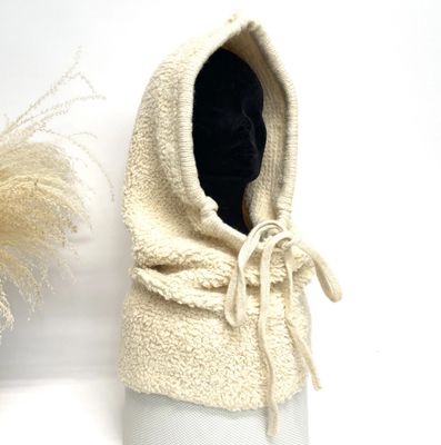 Cagoule chaude - Beige