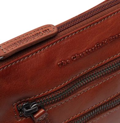 Sacs bandoulière SIENA en cuir cognac