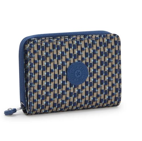 Portefeuille MONEY LOVE Blue On Wire