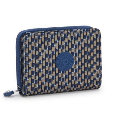 Portefeuille MONEY LOVE Blue On Wire