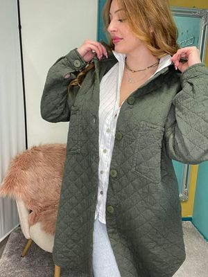 Surchemise 100% coton - Kaki