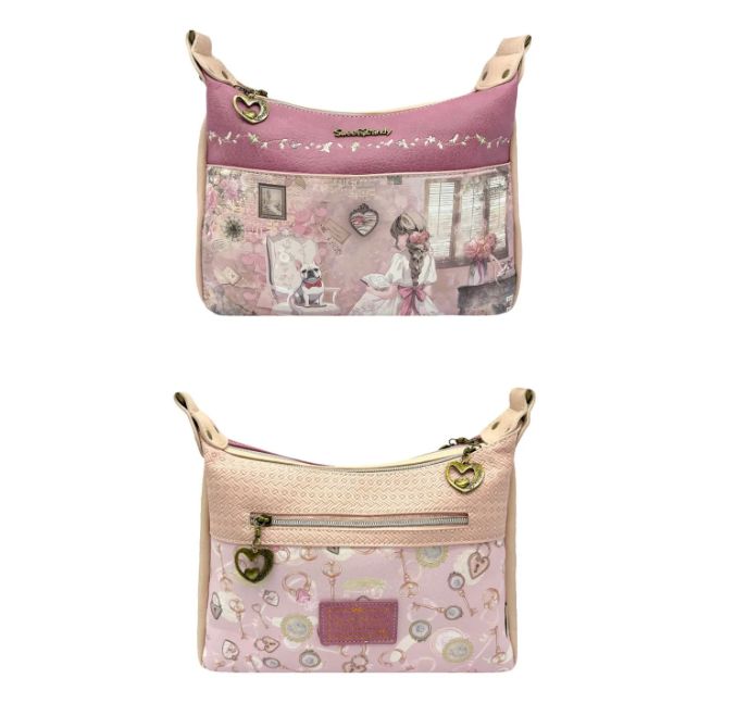 Sac épaule/bandoulière Sweet &amp; Candy - Rose