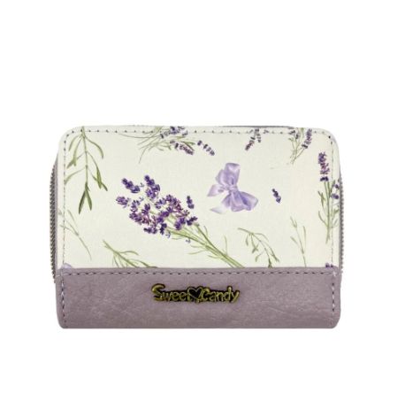 Petit portefeuille Sweet &amp; Candy - Lilas