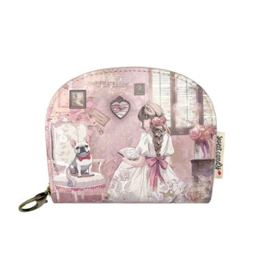 Porte carte Sweet &amp; Candy - Rose