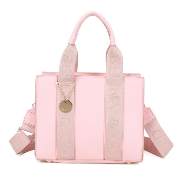 Sac TOTE en similicuir - Rose