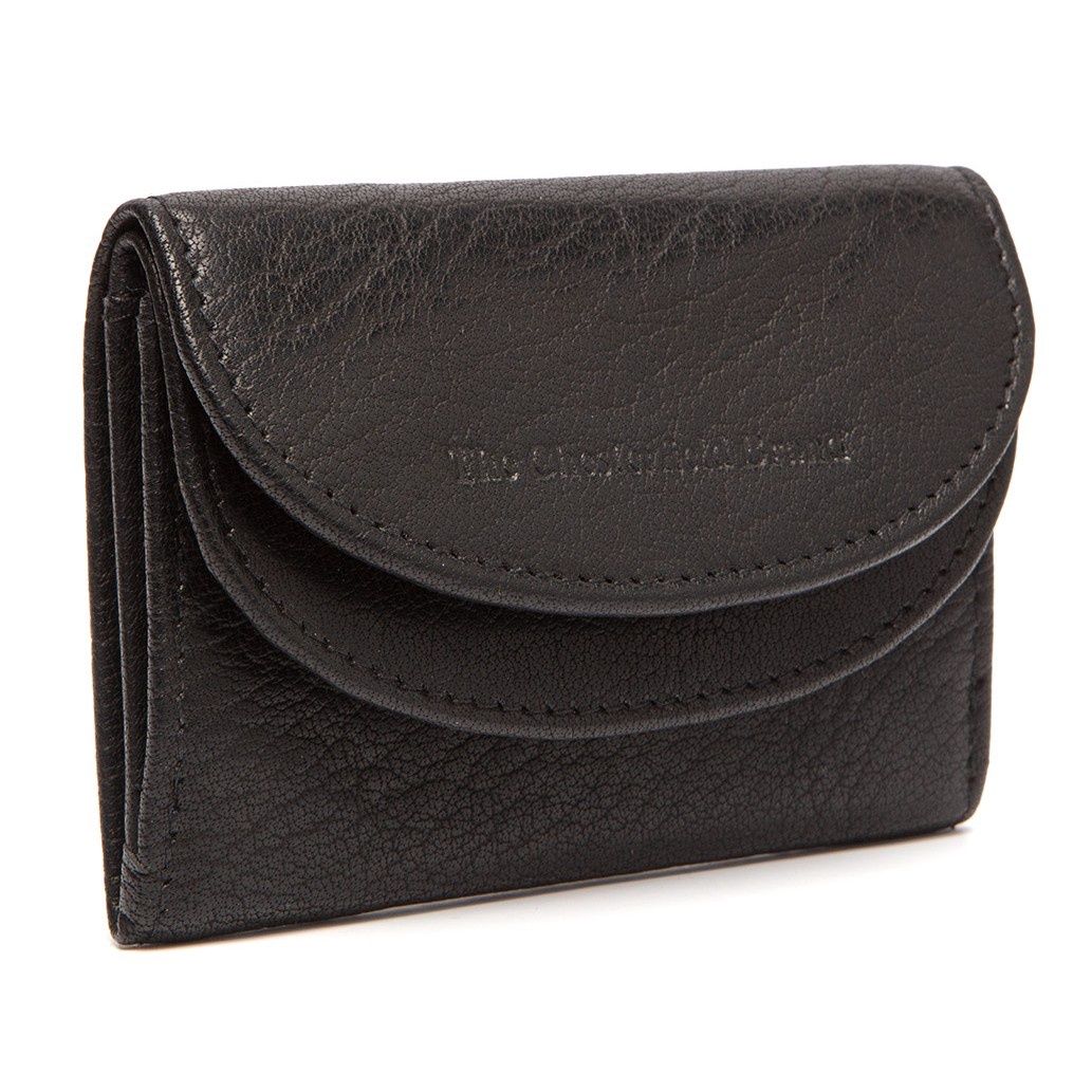 Portefeuille NEWTON en cuir Noir