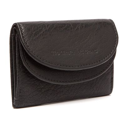 Portefeuille NEWTON en cuir Noir
