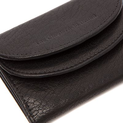 Portefeuille NEWTON en cuir Noir