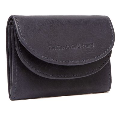Portefeuille NEWTON en cuir Bleu Marine