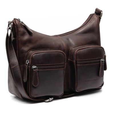 Sac VALENORA en cuir ciré marron