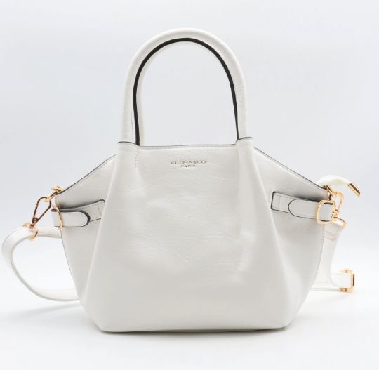 Sac à main en similicuir - Blanc