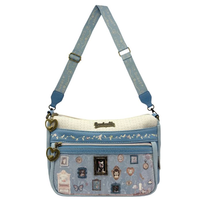 Sac bandoulière LITTLE KAT - Bleu