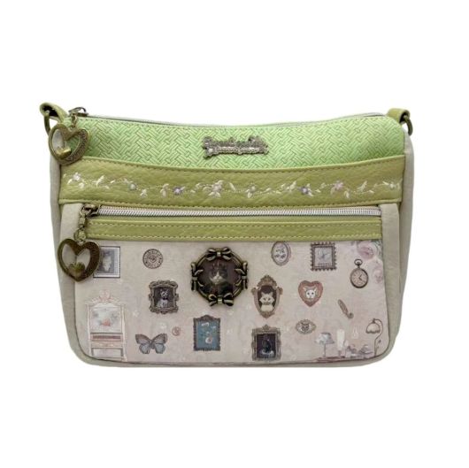 Sac bandoulière LITTLE KAT - Vert