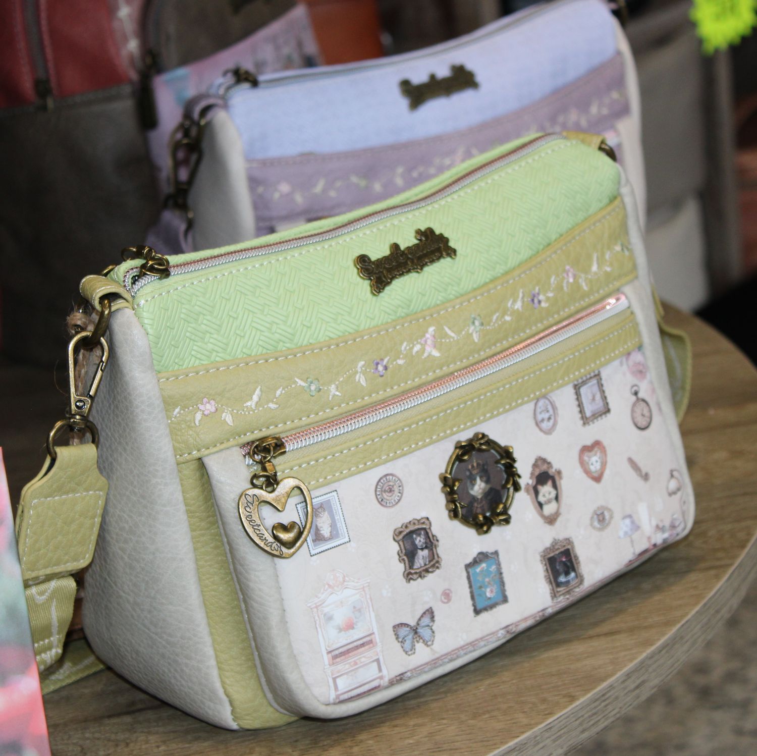 Sac bandoulière LITTLE KAT - Vert