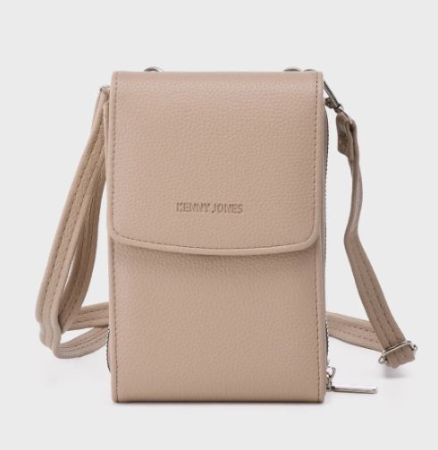 Sac pochette à bandoulière - Beige