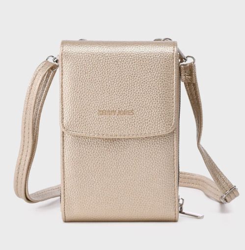 Sac pochette à bandoulière - Doré