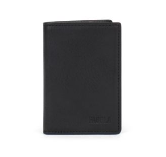 Porte-cartes en cuir de vachette - Noir