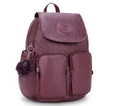 Sac à dos CITY POCKET S - Grape Wine Métallic