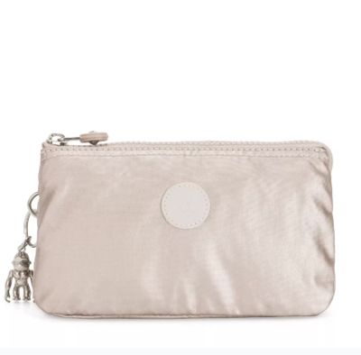 Pochette à trois soufflets CREATIVITY L - Métallic Glow