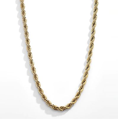 Chaine torsadée pour homme - Or