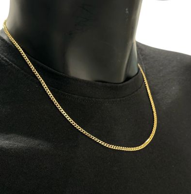 Chaine fine pour homme - Or