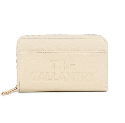 Portefeuille moyen en similicuir - Beige