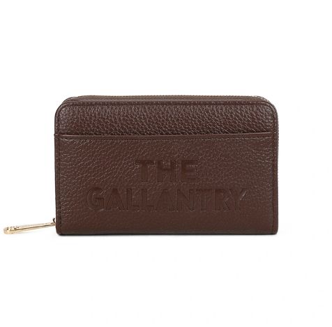 Portefeuille moyen en similicuir - Marron
