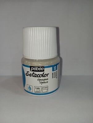 PINTURA OPACA PARA TEJIDO 10 BLANCO