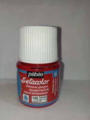 PINTURA OPACA TEJIDO 46 ROJO PASION