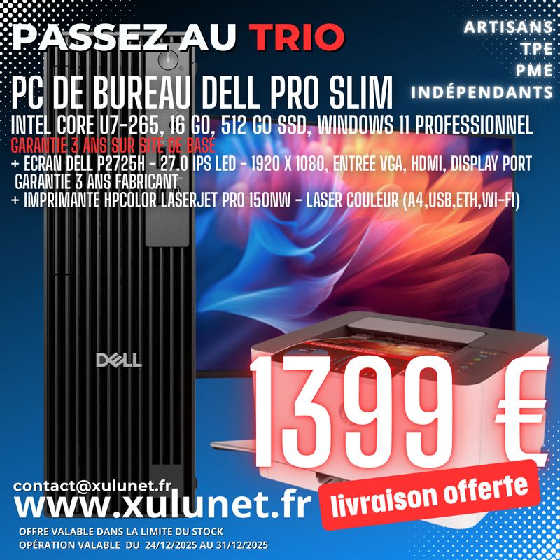 PC de bureau DELL PRO SLIM PC de bureau DELL PRO SLIM