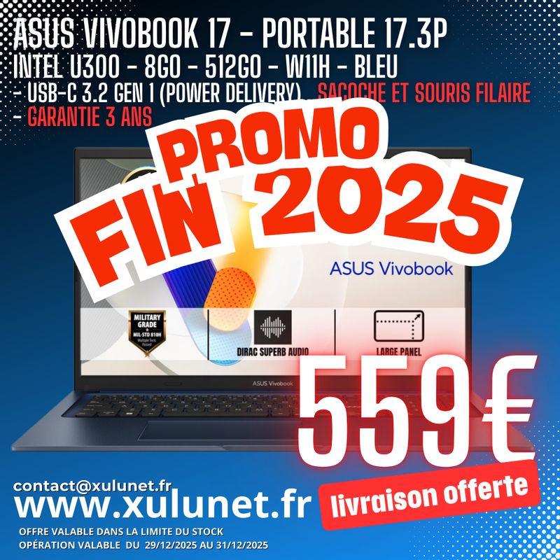 PC PORTABLE 17 PC PORTABLE 17" ASUS