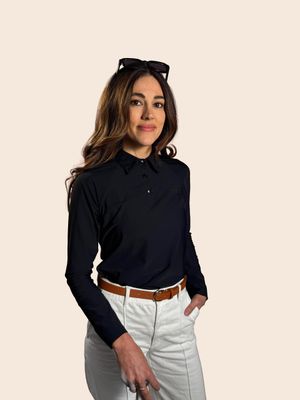 Polos à manches longues femme Polos à manches longues femme