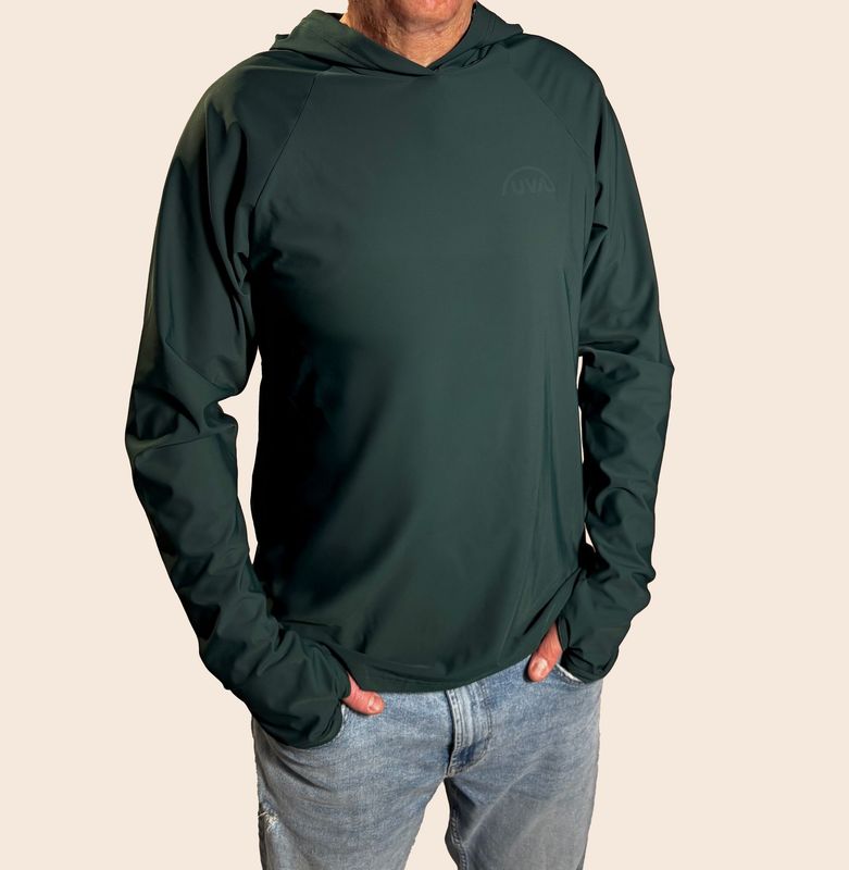 Men's / Unisex UPF50+ long-sleeve hoodie Men's / Unisex UPF50+ long-sleeve hoodie