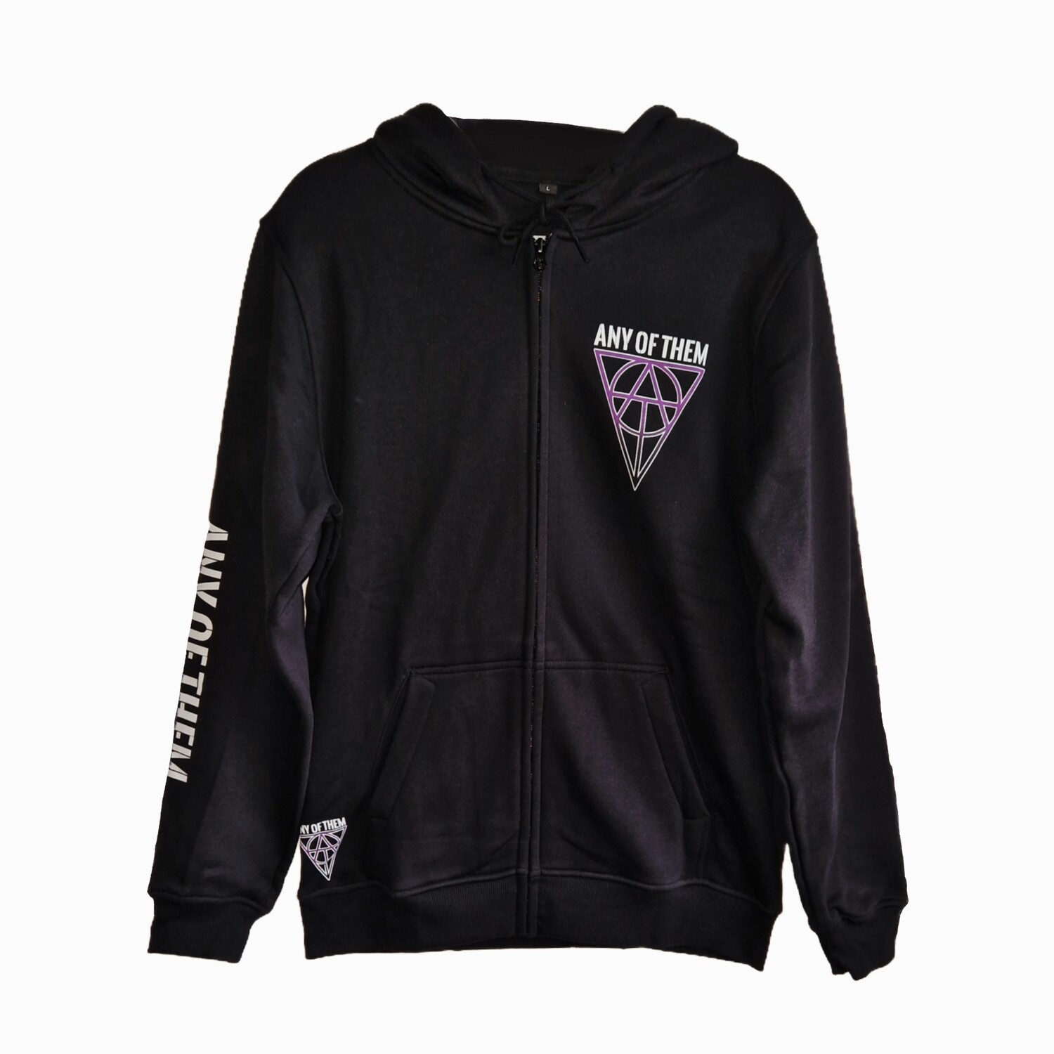 Any Of Them Zipper Hoodie &quot;Logo&quot;