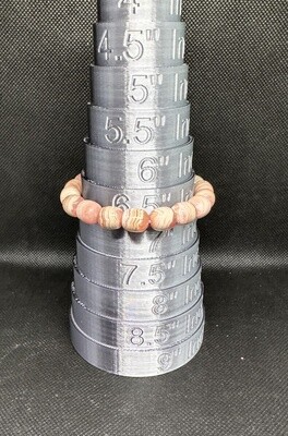 Rhodochrosite Barrel Bracelet – Self-Love &amp; Emotional Healing Stone