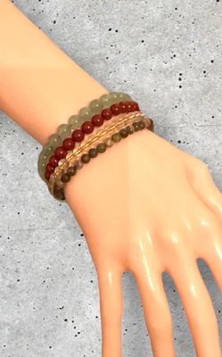 Money Maker Crystal Bracelet Set - Wealth Attracting Stack