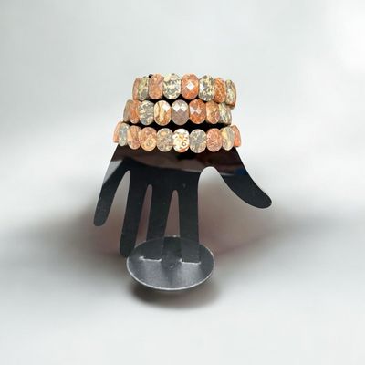 Money Agate Soft Bangle