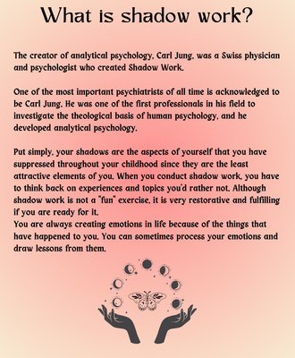 Shadow Journal Workbook
