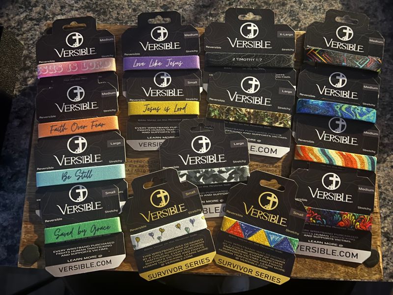 Versible Bracelets ~ Carry your verse with you