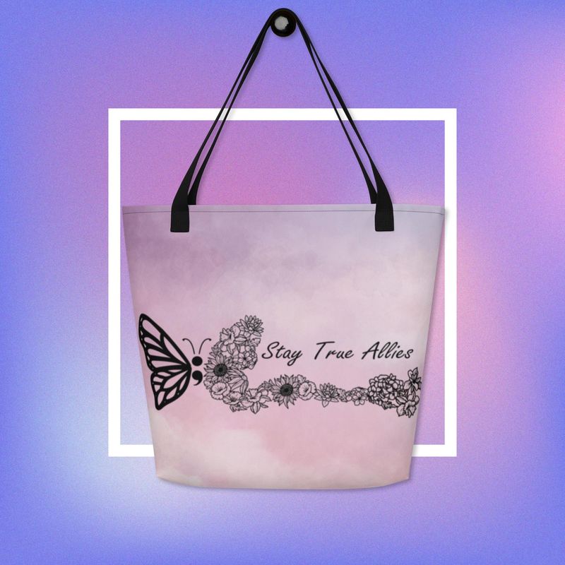 Large Tote Bag w/ Pocket copy